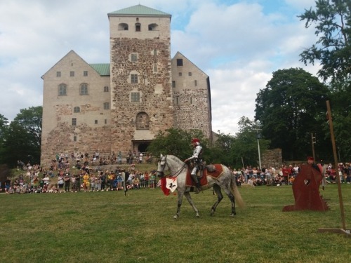 Tournament at Turku Castle, 2018This event has been on my Bucket’s list for ages and this summer  I 