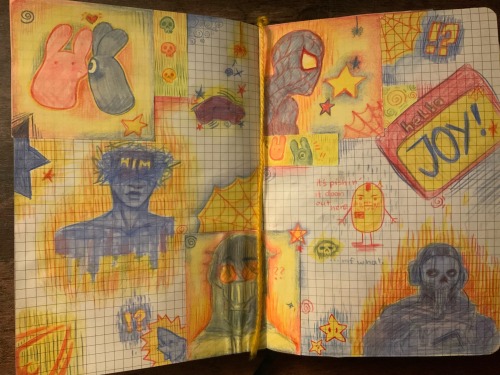 Some Of My Sketchbook Pages!! (oldest To Newest)
