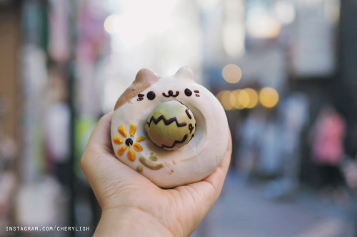 Cat donut in Koenji, Tokyo