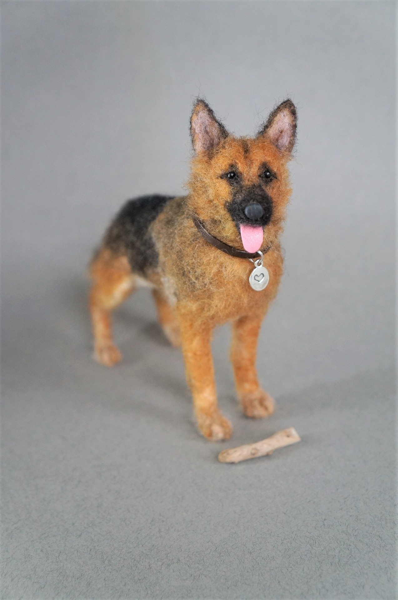 Janet's Needle Felting — A needle felted German Shepherd based on the ...