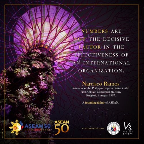As we celebrate ASEAN’s 50th year, let us revisit the common vision shared by ASEAN’s Founding Fathe