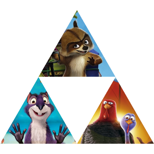 jizjazz:bikwin5:pictured: the triforce of shitty and very forgettable 3D animated movies for kids th