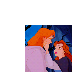 disneyyandmore-blog:Kenya’s Disney Screencap/Gif Challenge: 2 Kisses  2/2: Belle & Beast