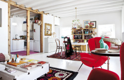 gravity-gravity:  Madrid penthouse via Elle