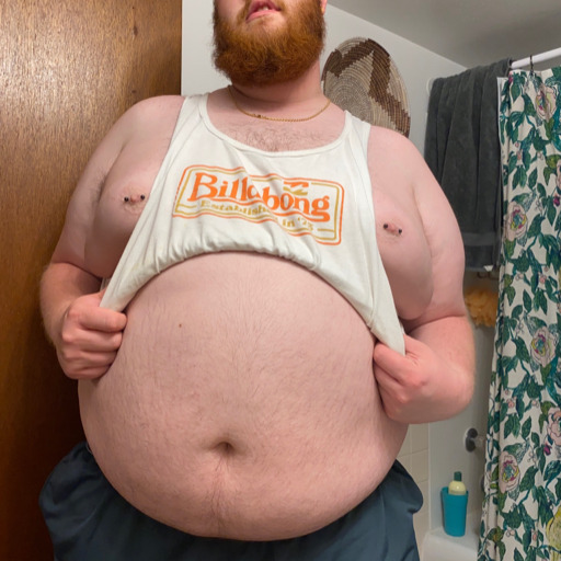 chubbyal:Just uploaded my first video to Patreon. Will be posting a video of me pigging out soon, this is just belly and moob playhttps://www.patreon.com/posts/54100285