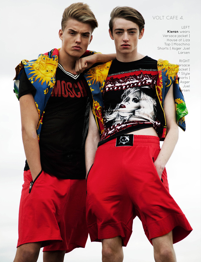 “Souther Boys” Kieran Martin and Ben Waters Styled by David Motta. Photography by Liam MF Warmick for Volt Magazine