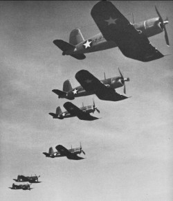 retrowar:  F4U-1 Corsairs of VF-17  