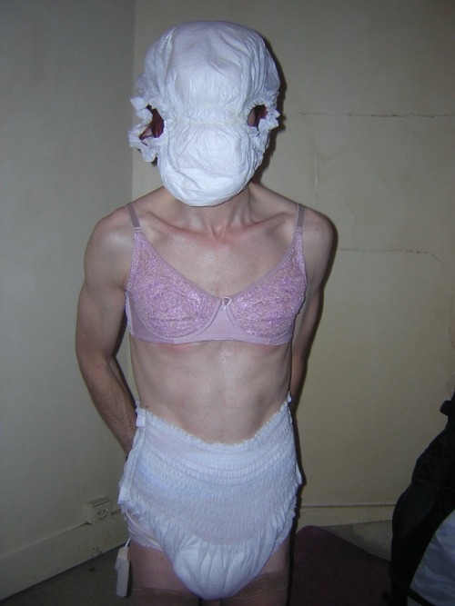 How I train my Sissy Sluts  : in diapers, lingerie and pissed diapers over their face