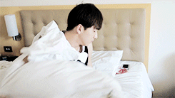 ssonnaeun-deactivated20160311:  cute boyfriend sandeul waking up cute boyfriend baro