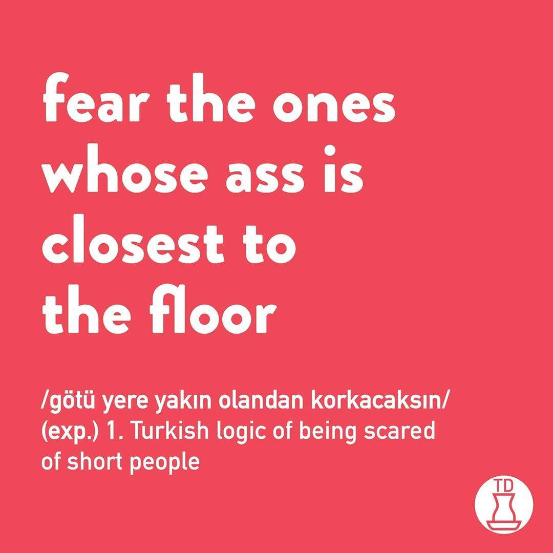 Be afraid 😱

#learnturkish...