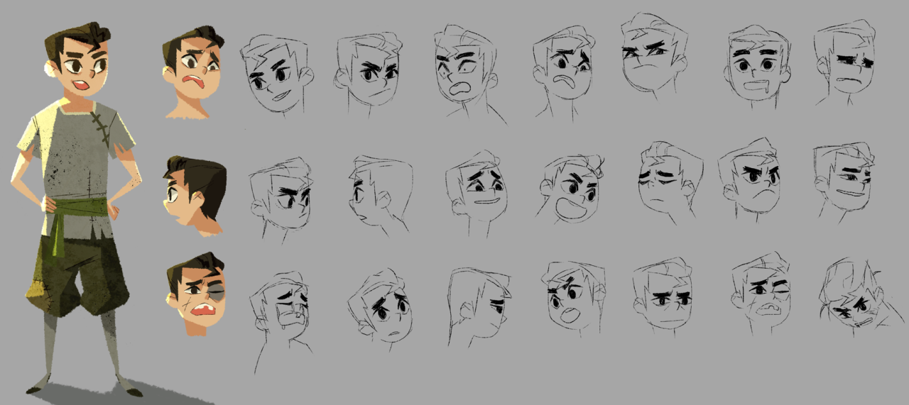 evonyo:  Hey gais!!! I was really really fortunate to do some character designs for
