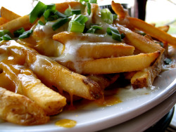 fatty-food:  cheese fries! (by Megan | When Harry Met Salad)