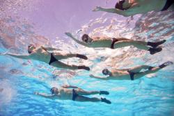 jasperbud: “In the dive pool, trainees practice their combat side stroke, a method of swimming that enables them to keep a low profile in the water.” - The Straits Times/ Alphonsus Chern  Watch the video here. 