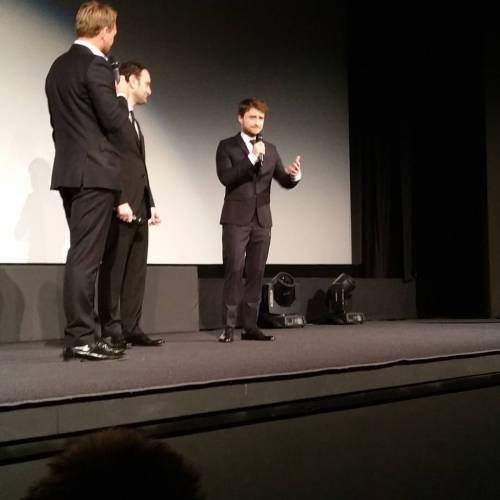 Imperium premiere with the enchanting Daniel Radcliffe #zurichfilmfestival #danielradcliffe #zff #im