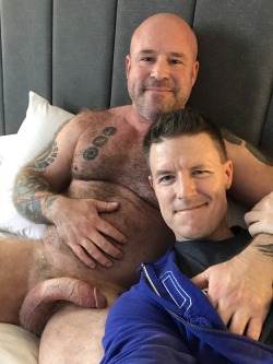 daddies-n-bears:  realmenreallife:   Derek was appreciating his fur. I appreciated it too! 😜🐻   ❤️💛💜 Like it.. 🔛 Share it… Follow….. @daddiesnbears for more hot content, and yummy sexy daddies 😍😋🧡💜💛