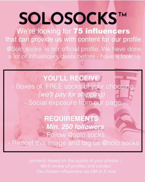 Check out all of the gorgeous socks from this company. I would love a chance to promote them and rec