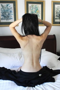 blue-eyed-and-wasted:  My back ~ photo by