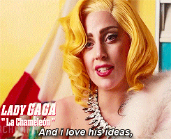 ladyxgaga:  Lady Gaga on working with Robert Rodriguez in ‘Machete Kills’.  