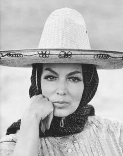 wehadfacesthen:  Mexican film legend Maria Felix in a 1961 portrait by Allan Grant