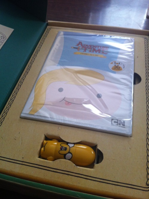 albotas:  Sneak Peak Of The New Fiona and Cake Episode Adventure Time!!! We received a mysterious package here at Albotas Headquarters yesterday and, waddaya’ know!? It was a freaking awesome press kit containing the upcoming Adventure Time: Fiona