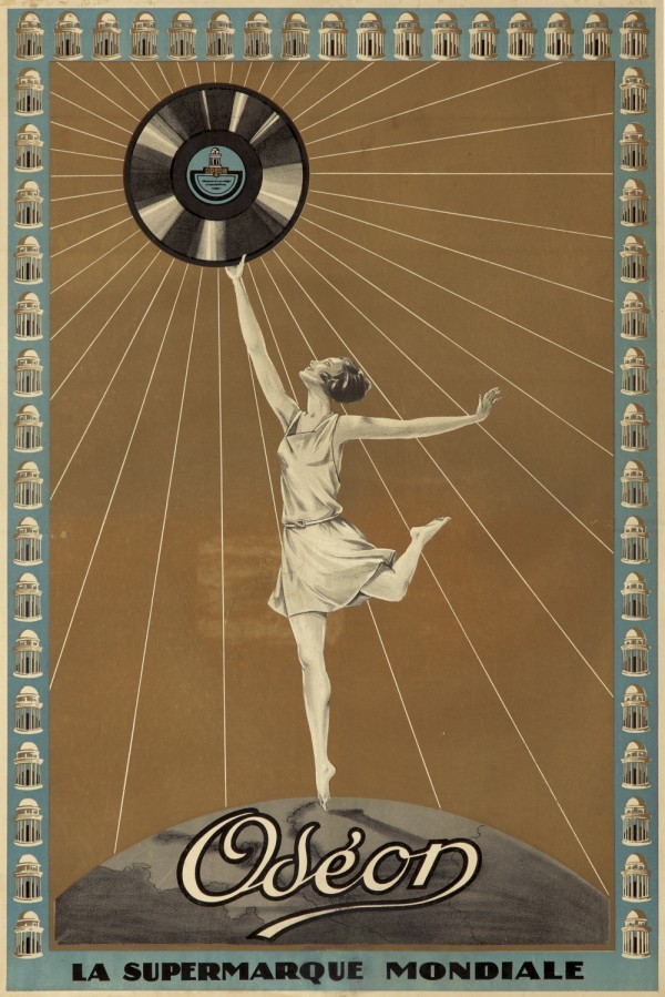 djritch:  Odéon Records Poster  1920’s 