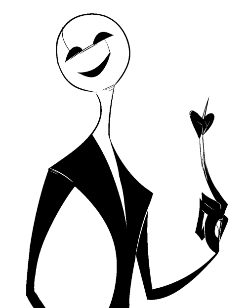 I haven’t settled on a way to draw Gaster’s face.Here he is stabbing your SOUL like a shish kebab. W
