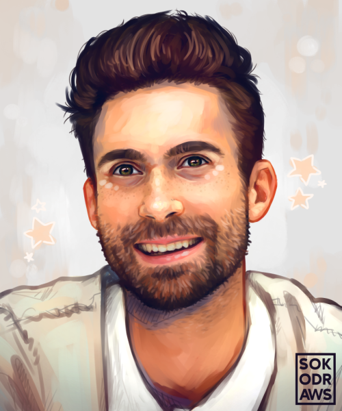  here’s a lil portrait of adam levine cause i like him -(PLEASE DON’T COPY/EDIT/USE/REPOST, RE