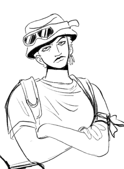 I Realized Im Never Gonna Color These Ever I Might As Well Post Them, YALL FW BUTCH ZORO