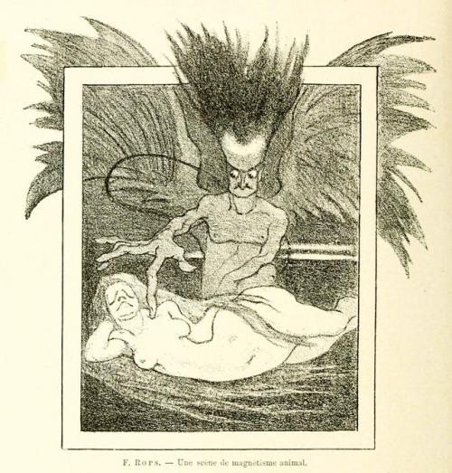 Félicien Rops (1833-1898), “L'art du Rire et de la Caricature” by Arsène Alexandre, 1892