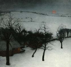 lilacsinthedooryard:  Valerius de Saedeleer (Belgium,1867-1941) Paysage d'hiver  1931 