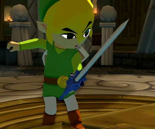 wind waker link had three expressions, pissed off, disinterested, and intense confusion.