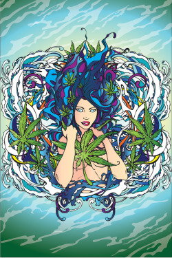 pineconeherb:    GANJA GIRL by Shanna Duncan  http://bit.ly/ganjagirl