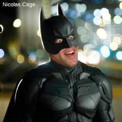 He should have been it.   #batman #nicolascage