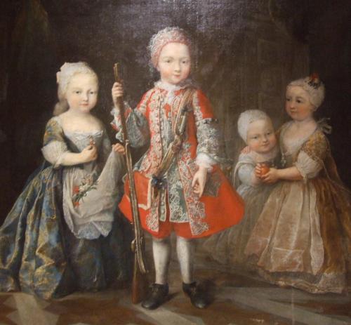 1730 Maria Giovanna Clementi - Charles Emmanuel III&rsquo;s children (Eleonora, Victor Amadeus, 