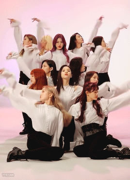 yvesha: IN&amp;OUT DANCE: Loona x Butterfly
