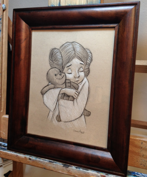 jameshance:Latest Original For Sale - ‘We’ll Be Alright’ (Star Wars / The Rescuers / Wookiee the C