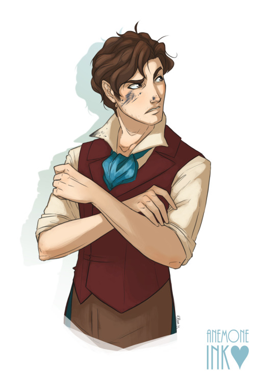 anemoneink:El needs to stop being an intellectual babe. And also cut his hair. Such hobo. Very Elend