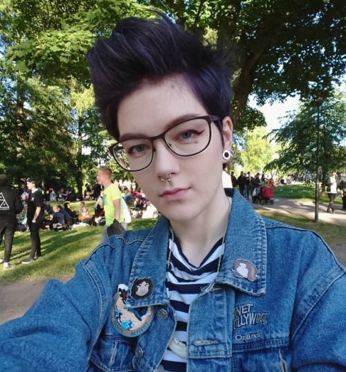 My NB face at Helsinki Pride this weekend 