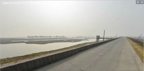 Near Yueyang City, Yueyang County, Hunan Province (Overlooking Dongting Lake) 湖南省，岳阳市，岳阳县，X073（俯瞰洞庭湖