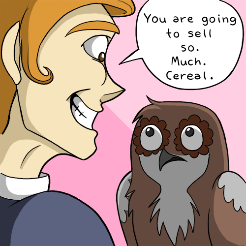 katswenski:   Owlie Pellets - Breakfast of Champions 