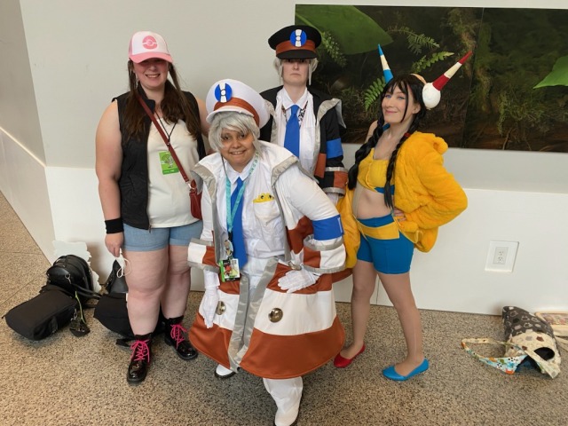 ECCC '24 Day 2 wrap up:
Debuted the Submas cosplay to great appreciation, including:
someone not attending the con rolling 