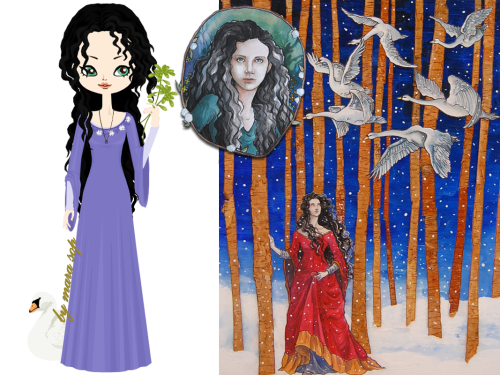 My Fairy Tale&rsquo;s Weaver Girl  Sorcha of Sevenwaters (or Jenny of Harrowfield) from the book