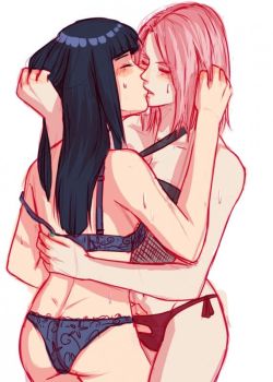 jackiensfwsixx:  Here’s some Sakura Haruno. I know she was known for having a big forehead, but as she is now- she’s also known for that THICC ass she has.Enjoy~!