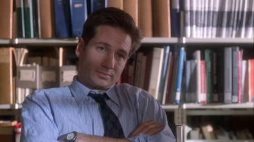 Fox Mulder in The X-Files ep 1.23 Roland