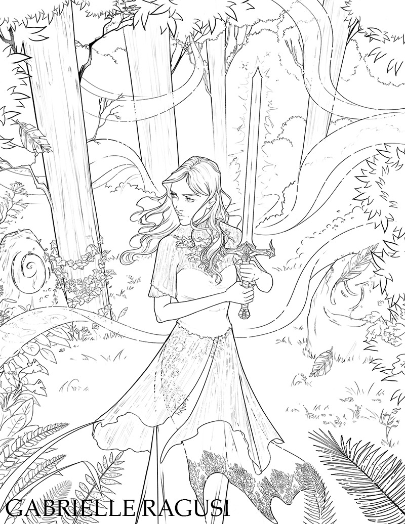 Download Hidden Magic Fantasy Coloring Book Tumbex