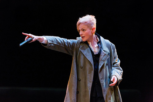 muchadoaboutmusicals: Maxine Peake as Hamlet Manchester’s Exchange Theatre