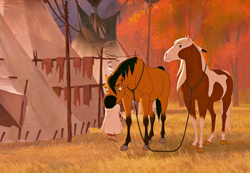 redbelles: Bye-bye horsey! SPIRIT: STALLION OF THE CIMARRON (2002) dir. Kelly Asbury &amp; Lorna