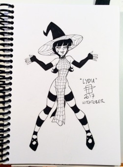 Callmepo: It’s Showtime! One More Day Until Halloween… Witchtober Day 30: Lydia