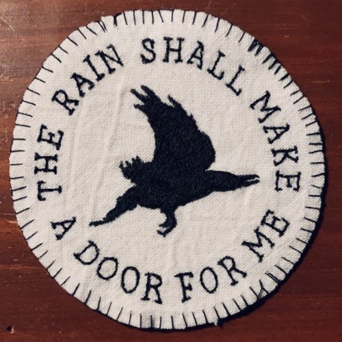 Made A Patch For My New Backpack Today