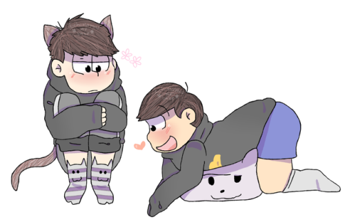 ichimatsumybabe:  “Cat’s sock”